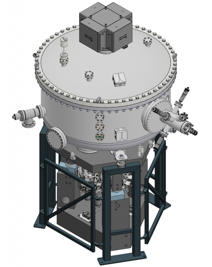 P411 - Mirror unit (M4) for soft X-ray synchrotron radiation at EMIL hard X-ray beamline at BESSY, Helmholtz-Zentrum Berlin, Germany - Bestec GmbH