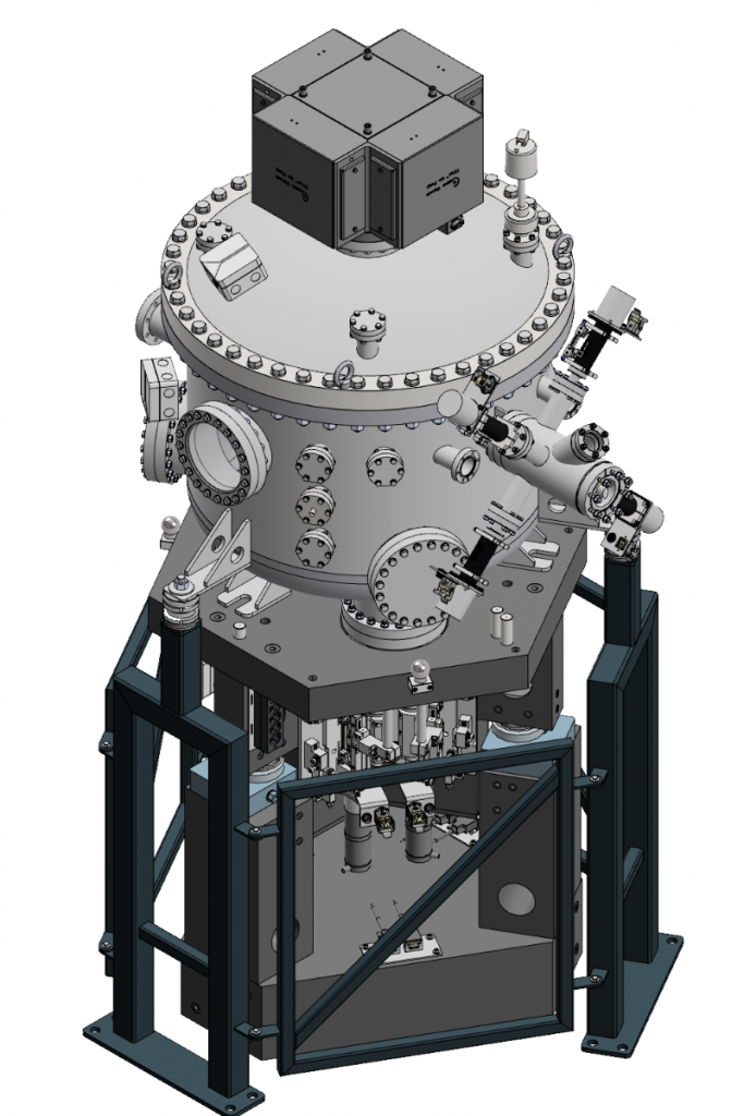 P407 - Mirror unit (M3) for soft X-ray synchrotron radiation at EMIL hard X-ray beamline at BESSY, Helmholtz-Zentrum Berlin, Germany - Bestec GmbH