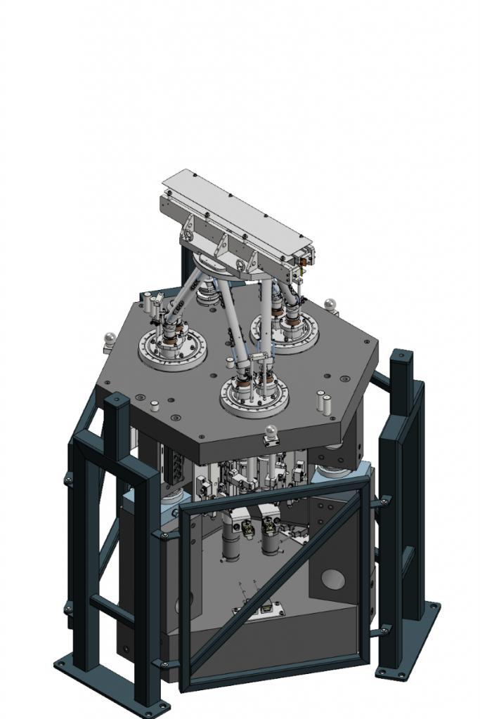 P407 - Mirror unit (M3) for soft X-ray synchrotron radiation at EMIL hard X-ray beamline at BESSY, Helmholtz-Zentrum Berlin, Germany - Bestec GmbH