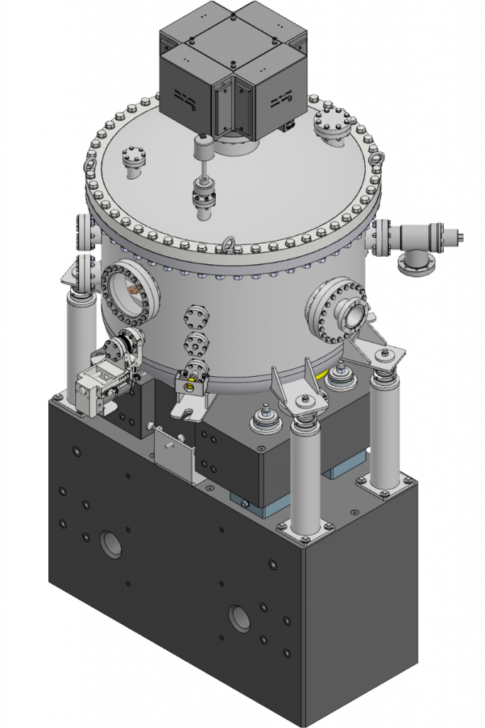 P435 - Mirror unit (M1) for soft X-ray synchrotron radiation at Soft X-ray beamline (XFEL) at Pohang Accelerator Laboratory, South Korea, 2016 - Bestec GmbH