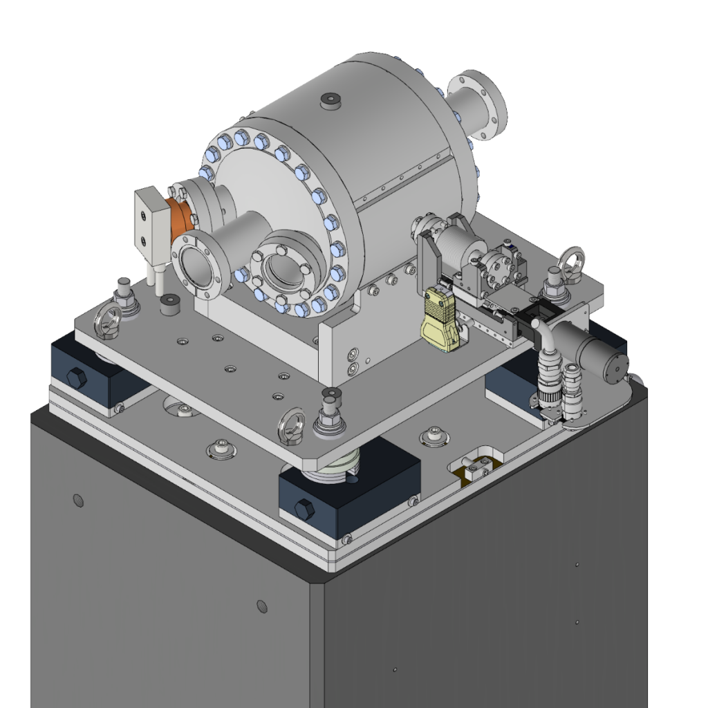 P373 - Exit slit unit for soft X-ray synchrotron radiation at BL5 beamline at synchrotron radiation source SSRL, USA - Bestec GmbH